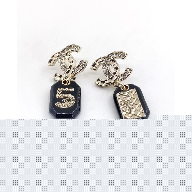 Ch*el earrings